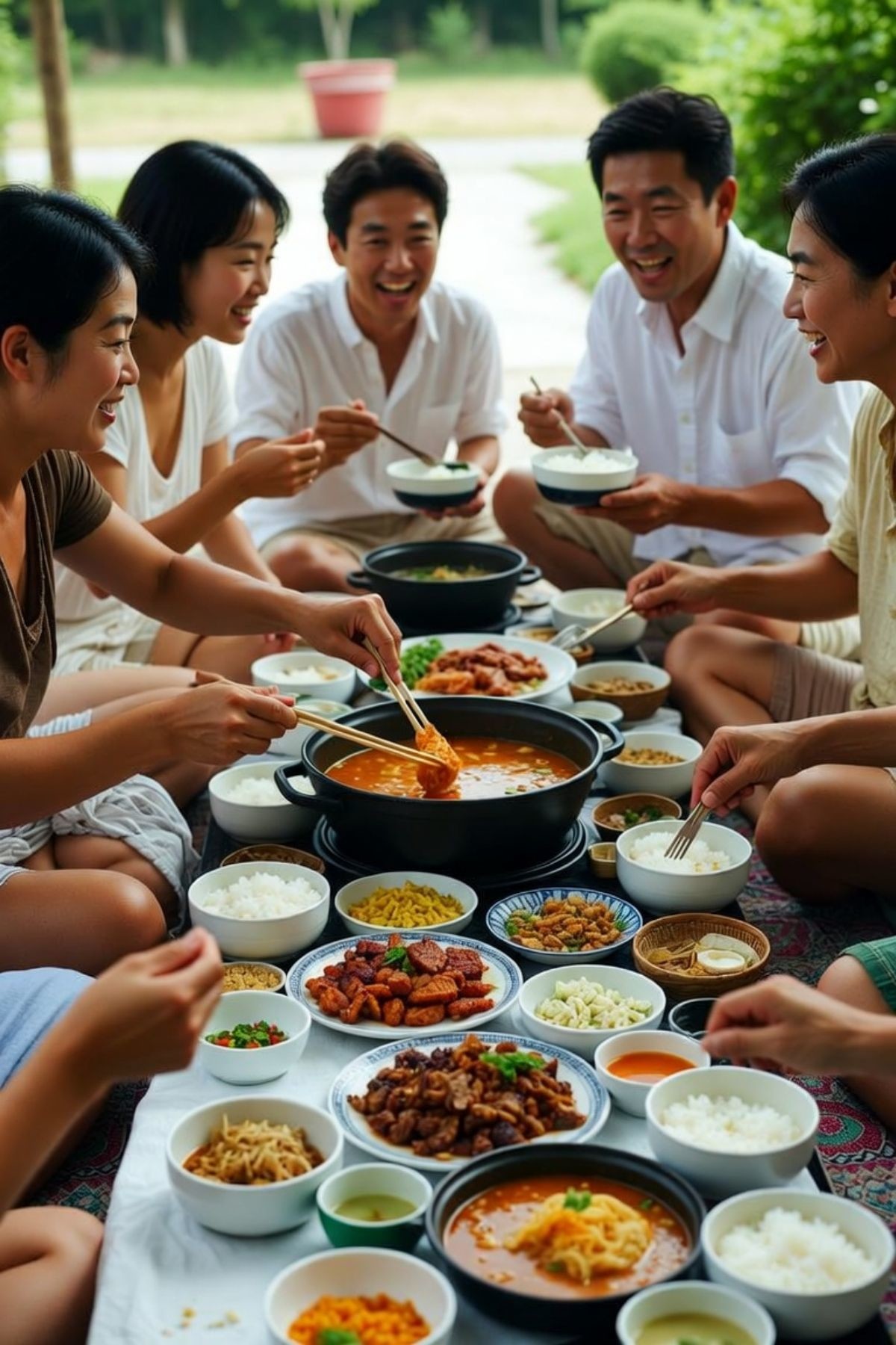 평소 짜게 먹는 한국 사람들. 기사 내용 토대로 AI툴 활용해 제작한 자료사진.