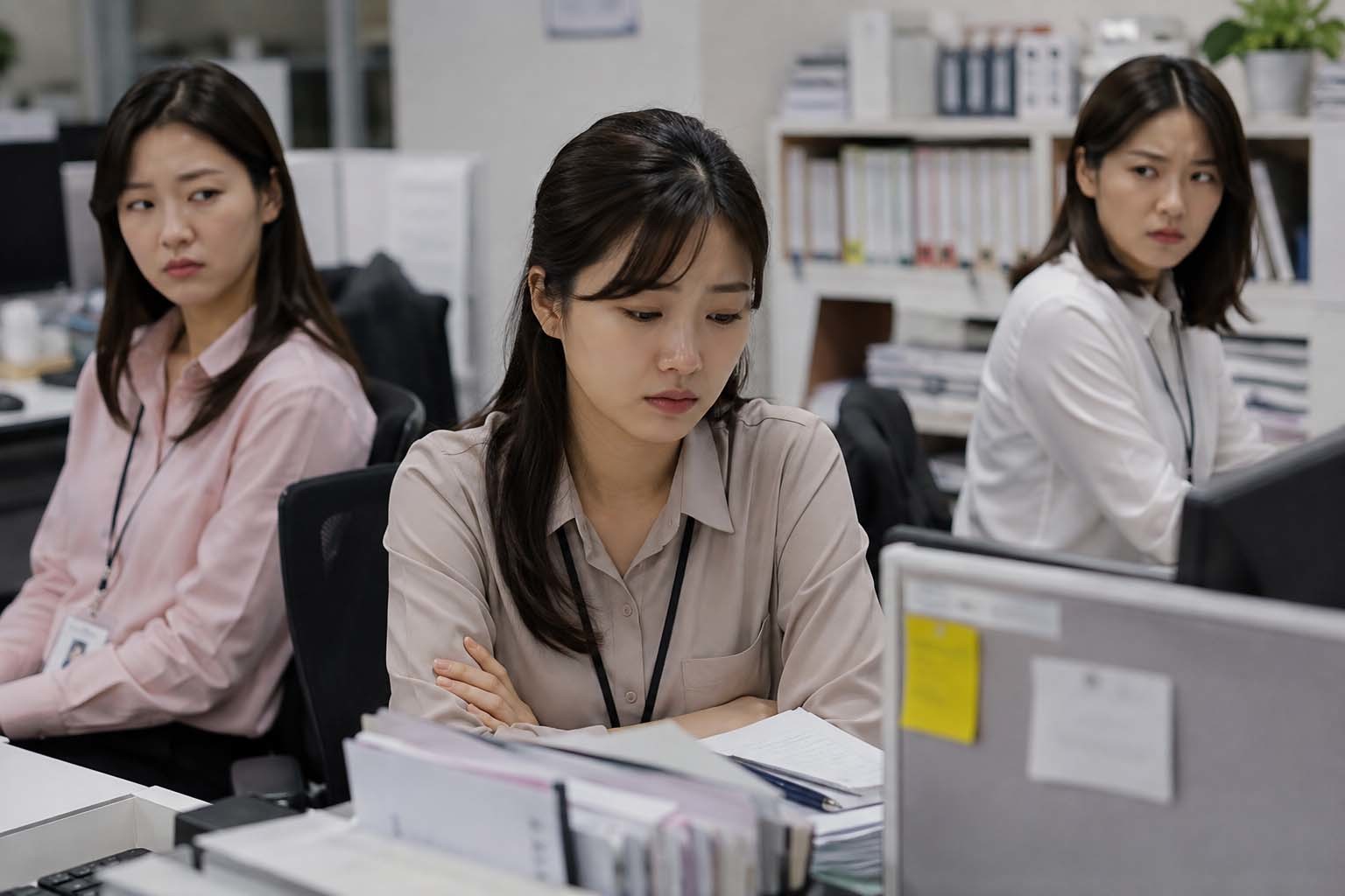 "회사서 제일 정 떨어지는 동료는 이런 사람... 다들 안 그래요?"