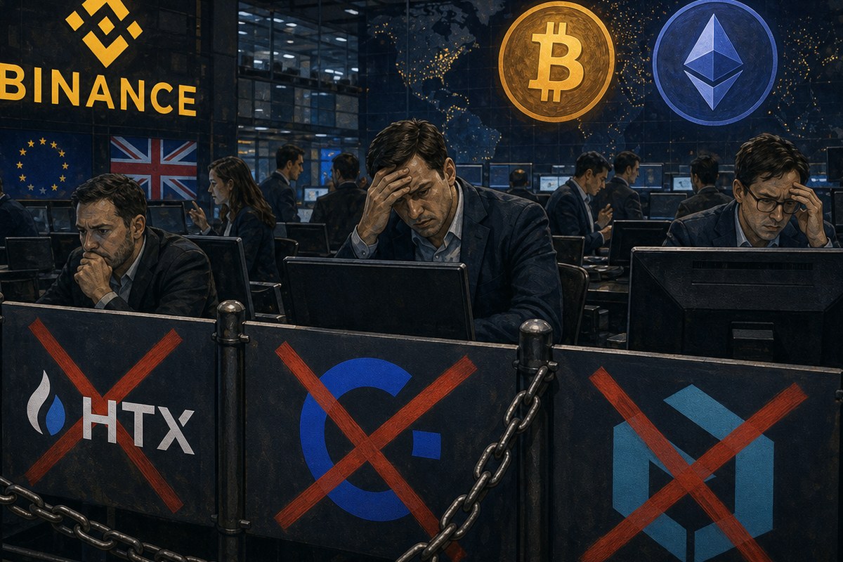 바이낸스, EU·영국 제재 여파로 HTX 등 11개 플랫폼과 거래 전면 중단