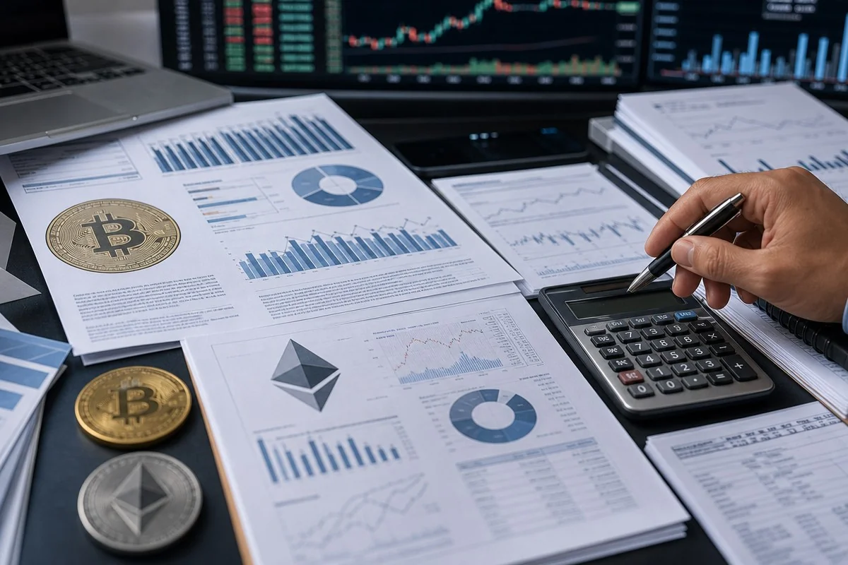 기존 2배 상품 순자산과 크립토 ETF 자금 이탈 / AI 생성 이미지