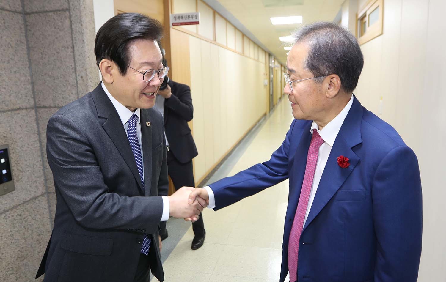 홍준표 "내가 이재명 대통령을 좋아하긴 하지만..."