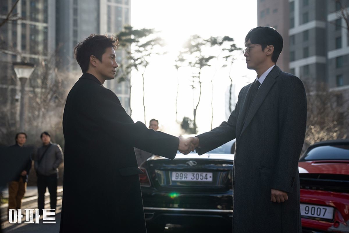 드라마 '아파트' 주연 지성, 박병은 / JTBC