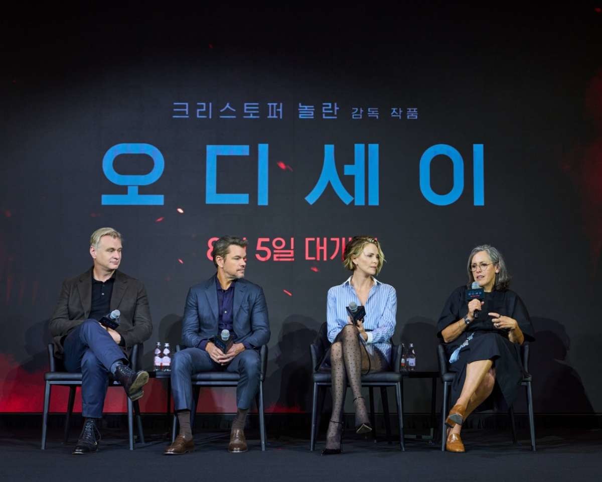영화 '오디세이' 내한 기자 간담회 사진 / 유니버설 픽쳐스
