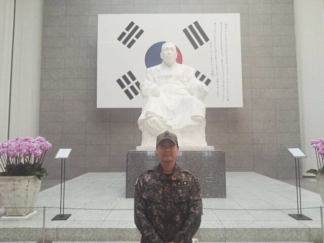 삼일절을 맞아 장문복이 올렸던 사진 / 장문복 인스타그램