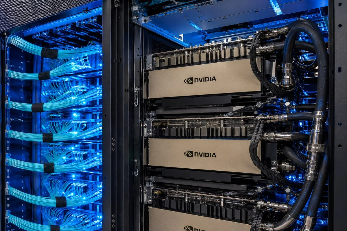 2,016개 블랙웰 울트라 GPU, 캐나다 수력발전 데이터센터에 배치 / AI 생성 이미지
