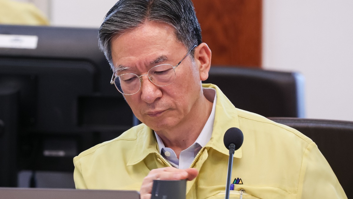 [속보] 정성호 법무부장관 사직서 제출