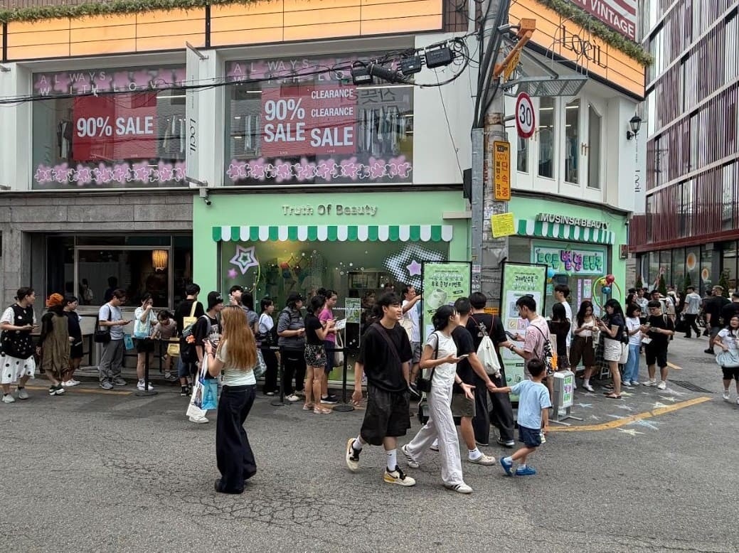 트루스 오브 뷰티 팝업 현장 사진. / 트루스 오브 뷰티 제공