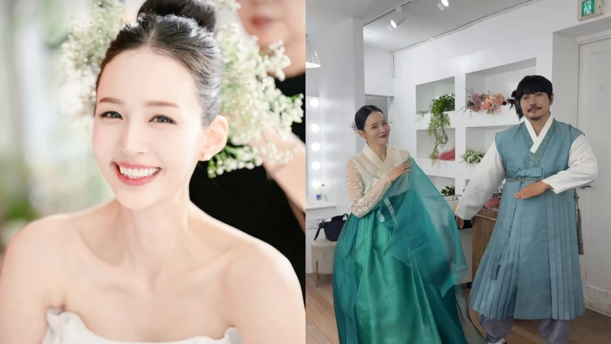 웨딩드레스를 입은 KCM 아내 방예원, KCM과 아내 방예원 / 방예원 인스타그램