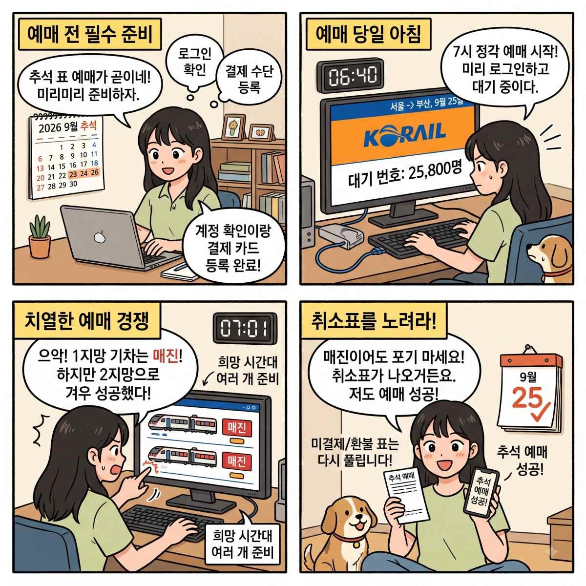 기사 이해를 돕기 위한 네컷 만화 / AI 생성 이미지