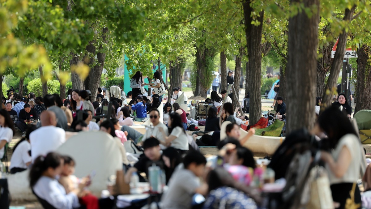 “큰 통 들고 싹쓸이”…한강공원서 외국인들이 무더기로 잡아간 ‘이것’