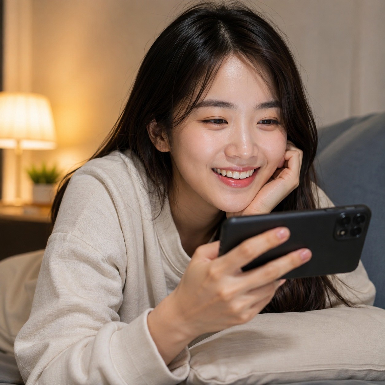 영상을 시청하고 있는 사람을 표현한 자료 이미지. AI툴로 생성됐습니다.