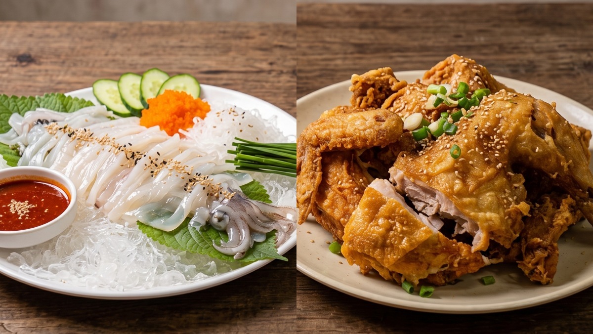 통닭 옆에 오징어회가 통째로…‘2TV 생생정보’ 여수 맛집 화제