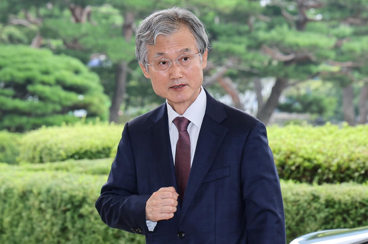 조희대 대법원장이 20일 서울 서초구 대법원으로 출근하고 있다. / 뉴스1