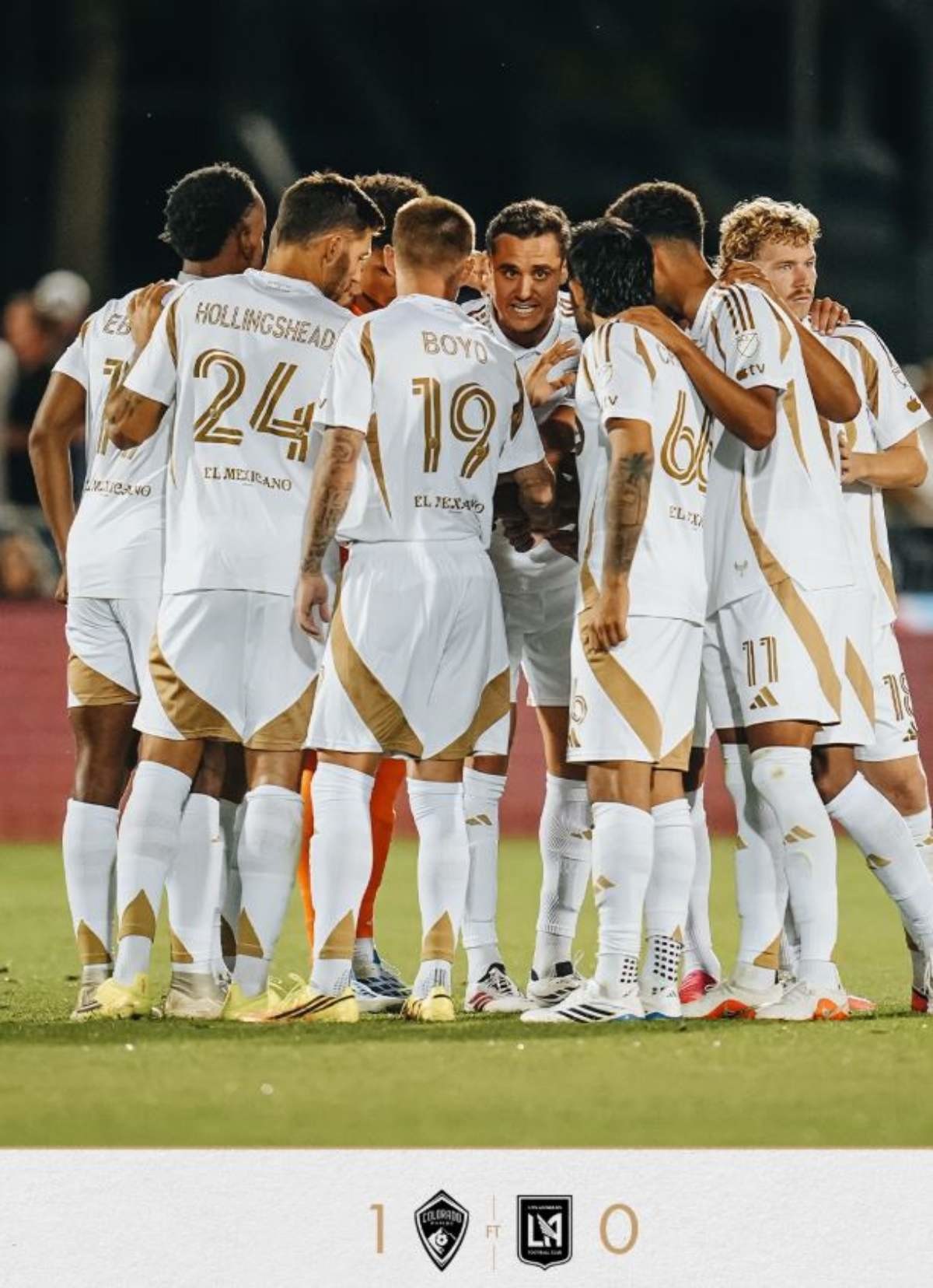 LAFC는 20일(한국 시각) 미국 콜로라도주 커머스시티 딕스 스포팅 굿즈 파크에서 열린 2026시즌 MLS 정규리그 콜로라도와의 원정 경기에서 0-1로 패했다. 손흥민은 교체 출전했다. / LAFC 인스타그램