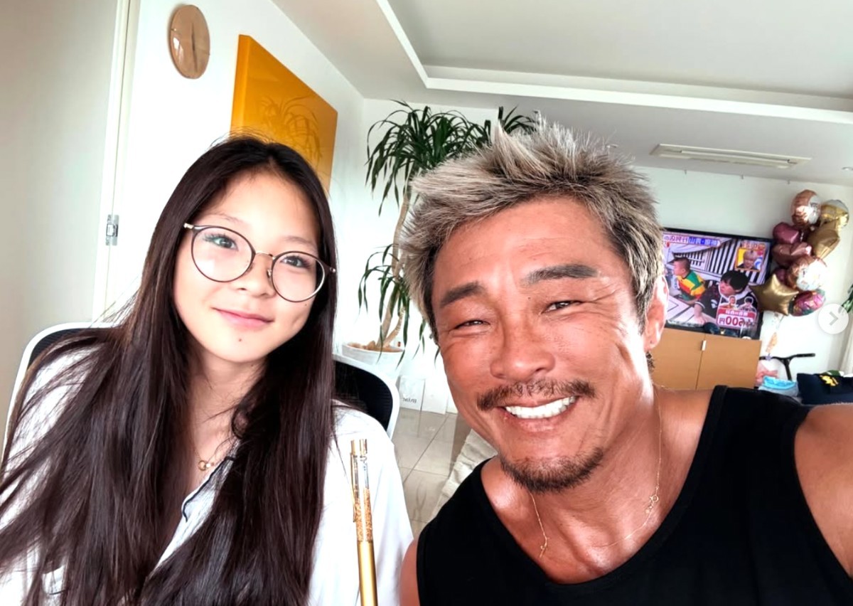 추성훈과 딸 사랑이 / 추성훈 인스타그램
