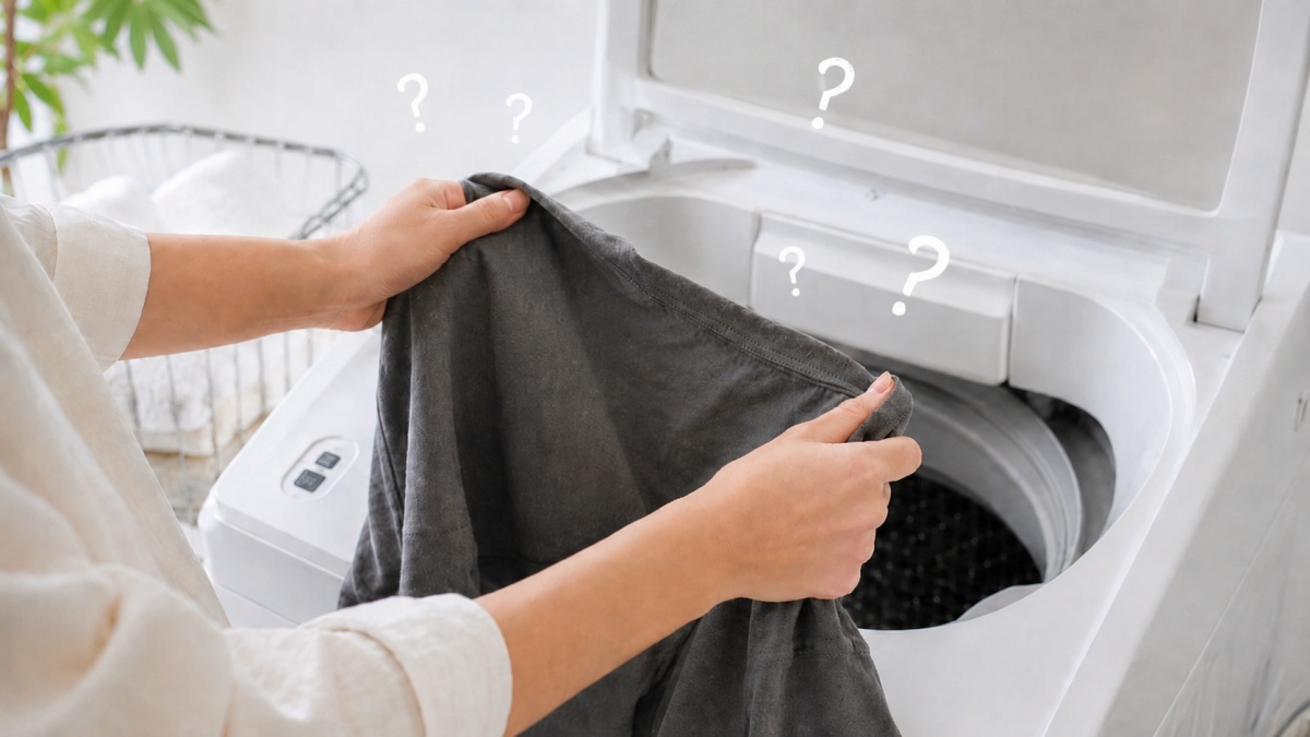 검은 옷, 몇 번 안 입었는데 벌써 회색?… 빨래할 때 '이것' 놓치지 마세요