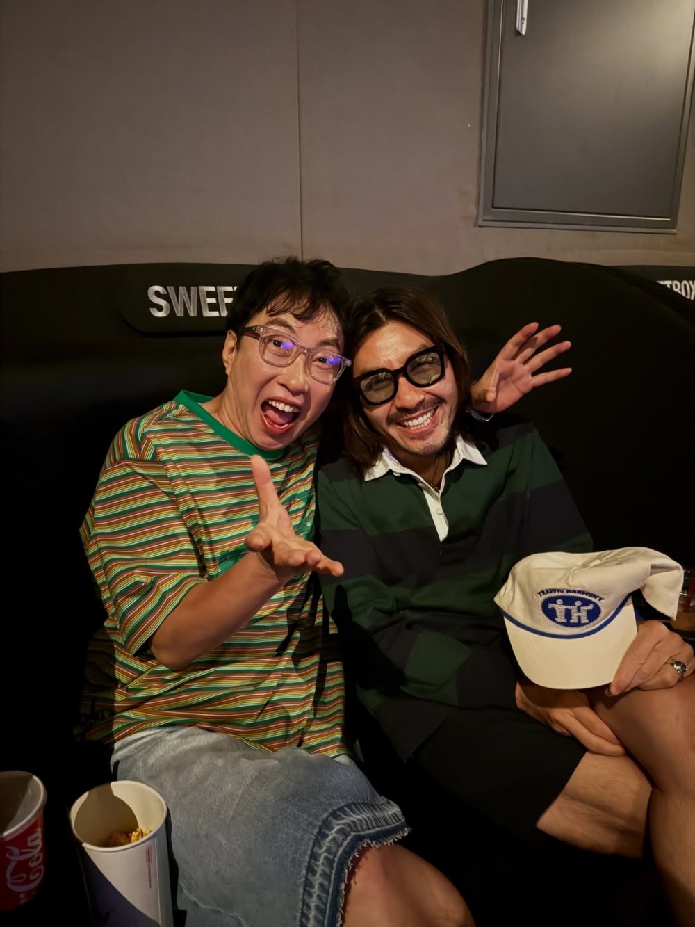 노홍철과 박명수의 다정한 투샷이 공개됐다. / 노홍철 인스타그램