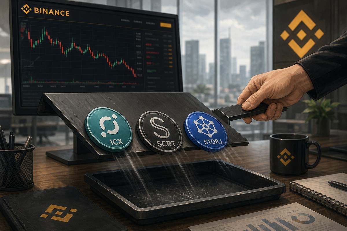 바이낸스, ICX·SCRT·STORJ 9월3일 전량 폐지…아이콘은 네트워크 종료까지 겹쳐