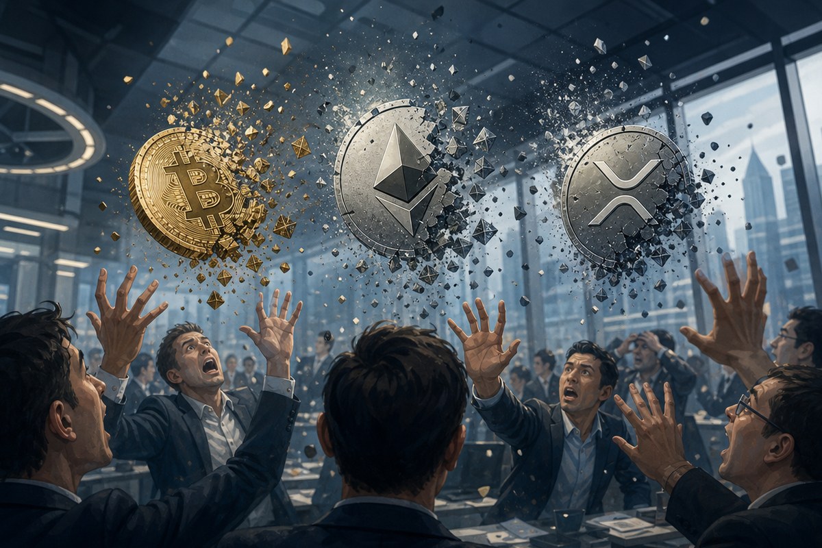 가상자산 시장, 하루 동안 6분 만에 총 1,080억달러 증발하며 28만명 청산 당했다