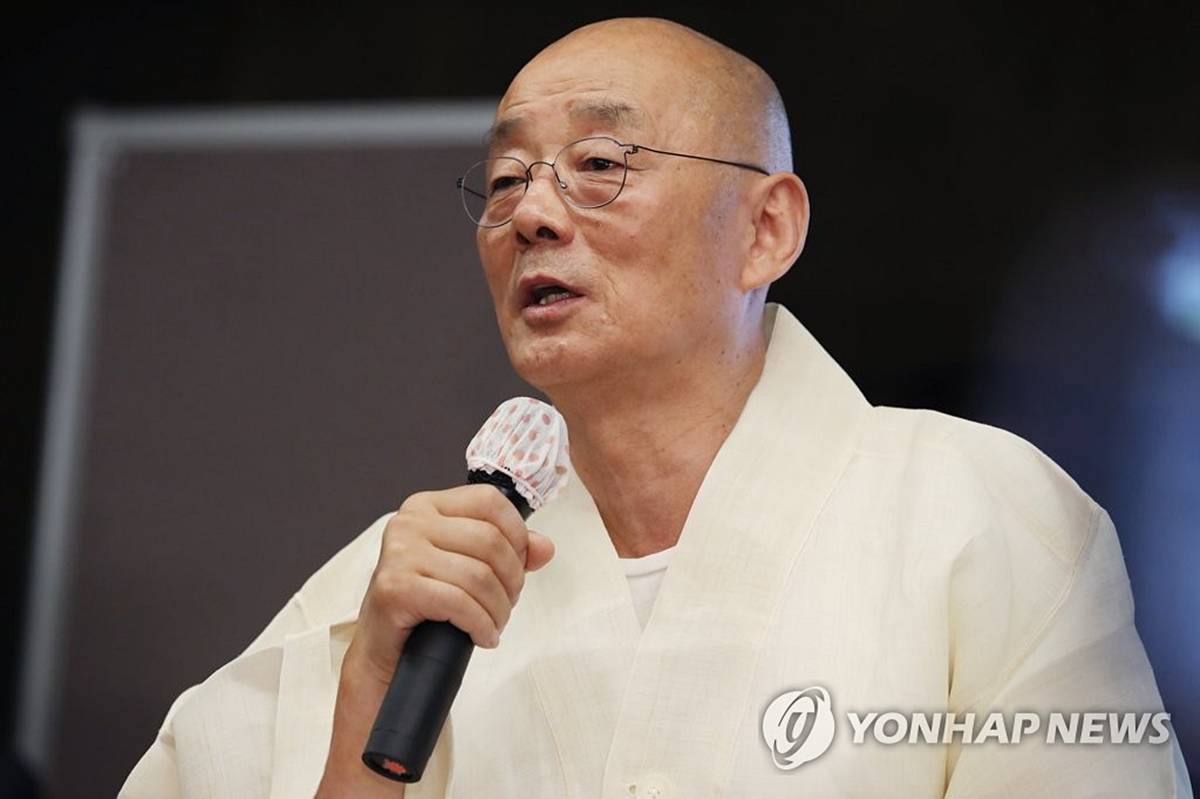 명진스님 / 연합뉴스 자료사진