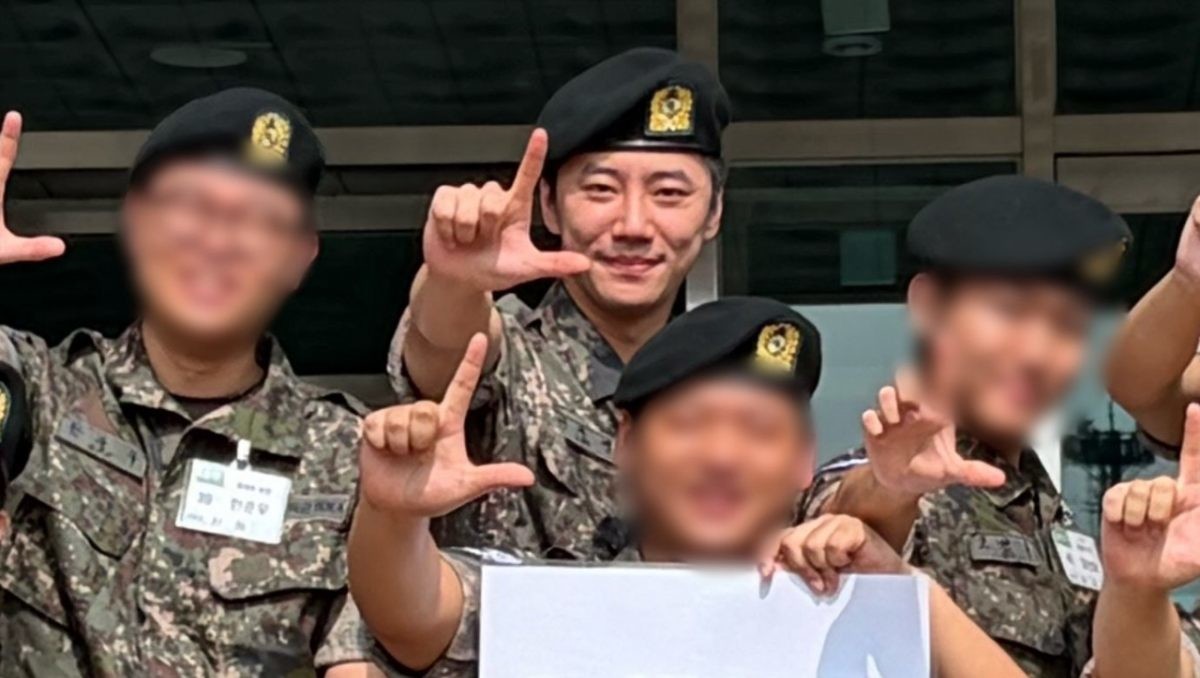 군 입대한 배우 이준영 / SNS