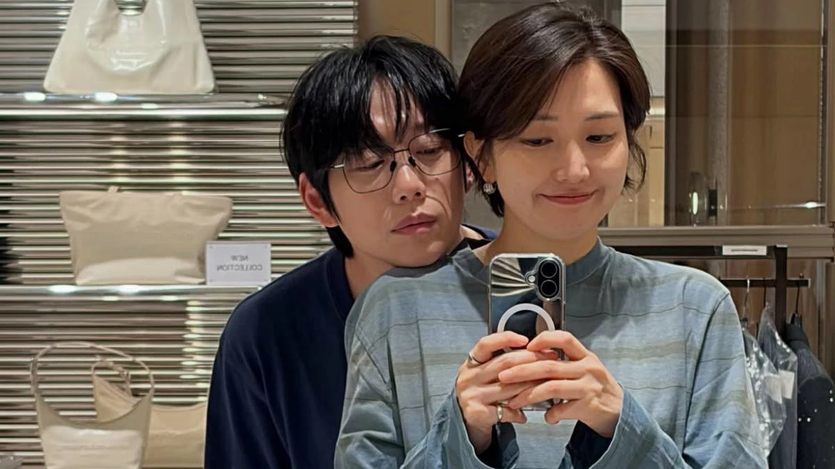 연예계 뜻밖의(?) 부부, 권정열과 김윤주. / 김윤주 인스타그램