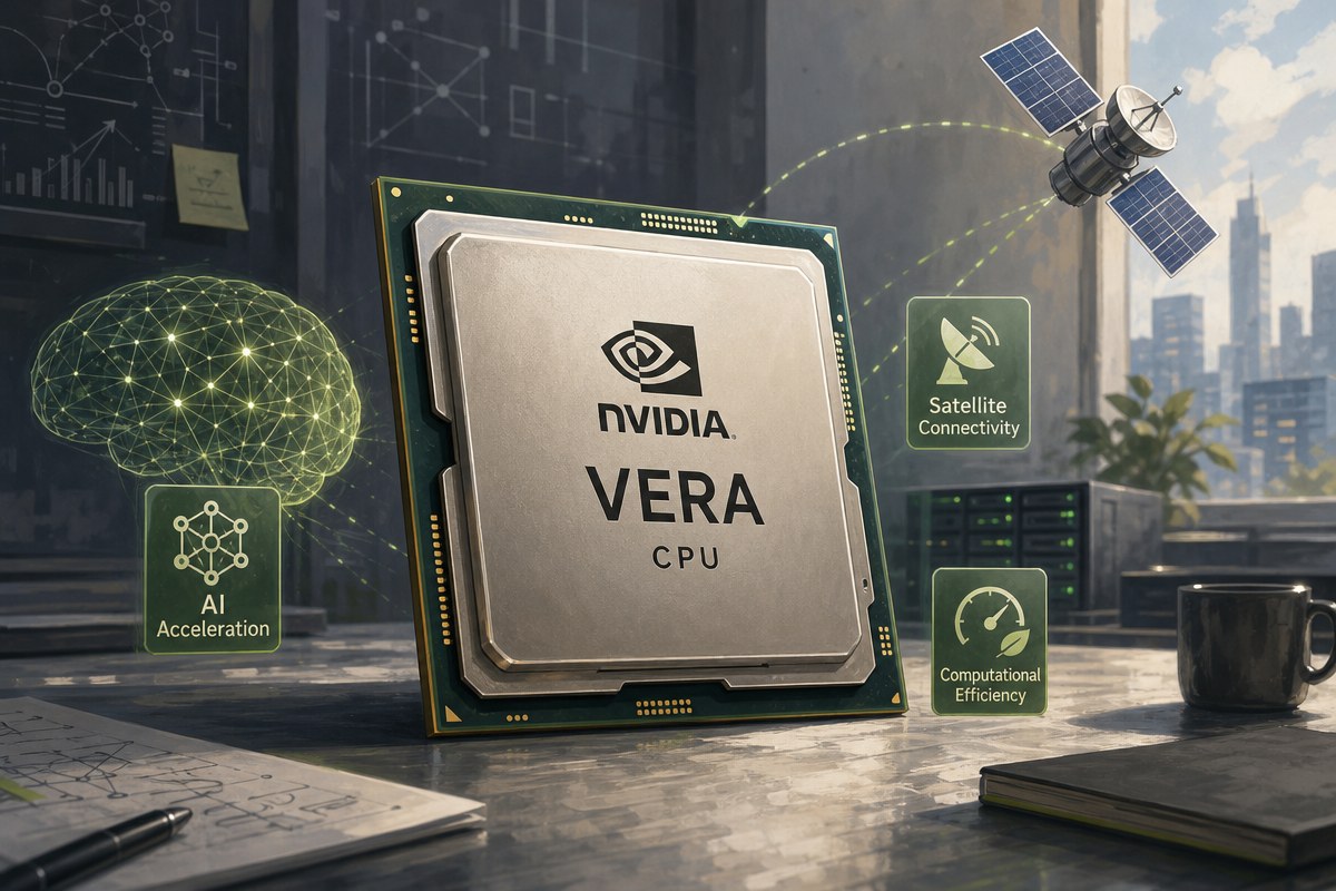 엔비디아 ‘베라’ CPU, 에이전트 AI 오케스트레이션 전담해 x86보다 1.8배 빠르다