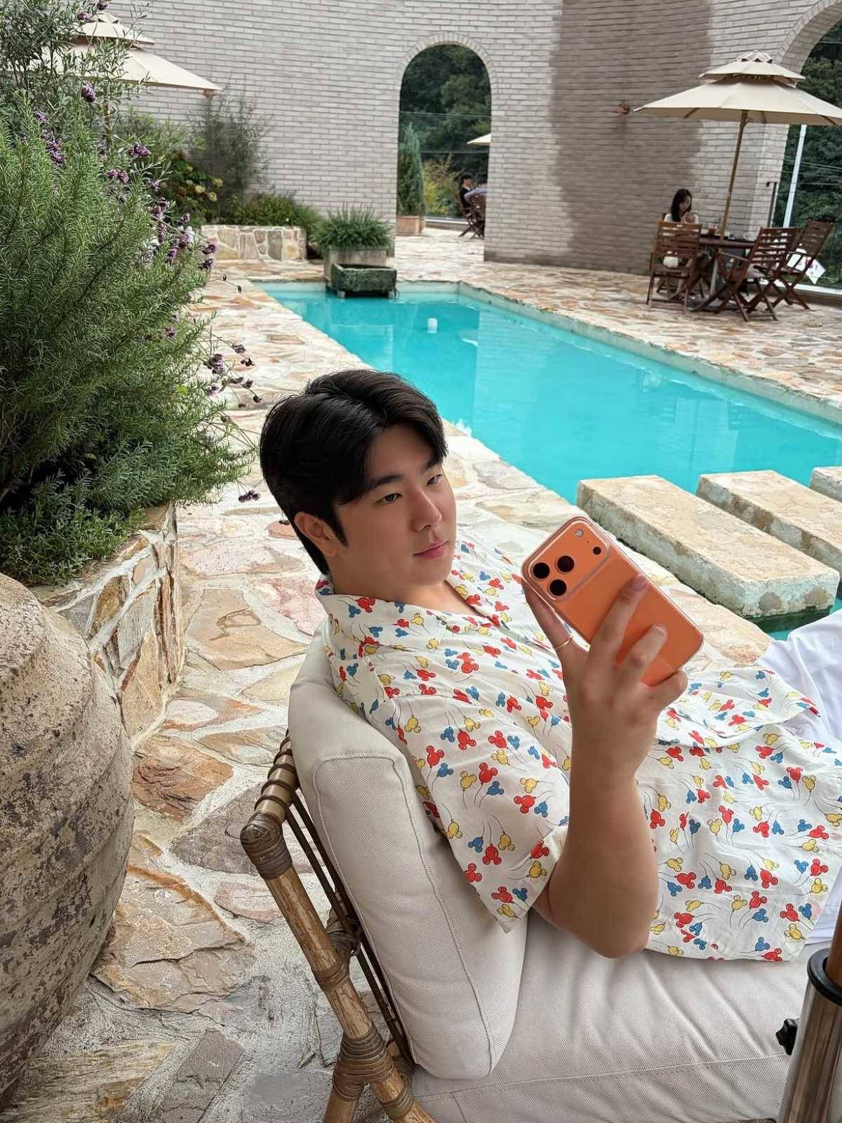 송자호 일상사진. / 송자호 인스타그램