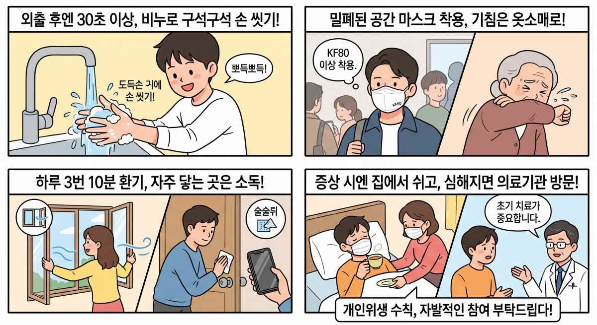 기사 이해를 돕기 위해 AI로 생성한 네컷 만화 / AI 생성 이미지