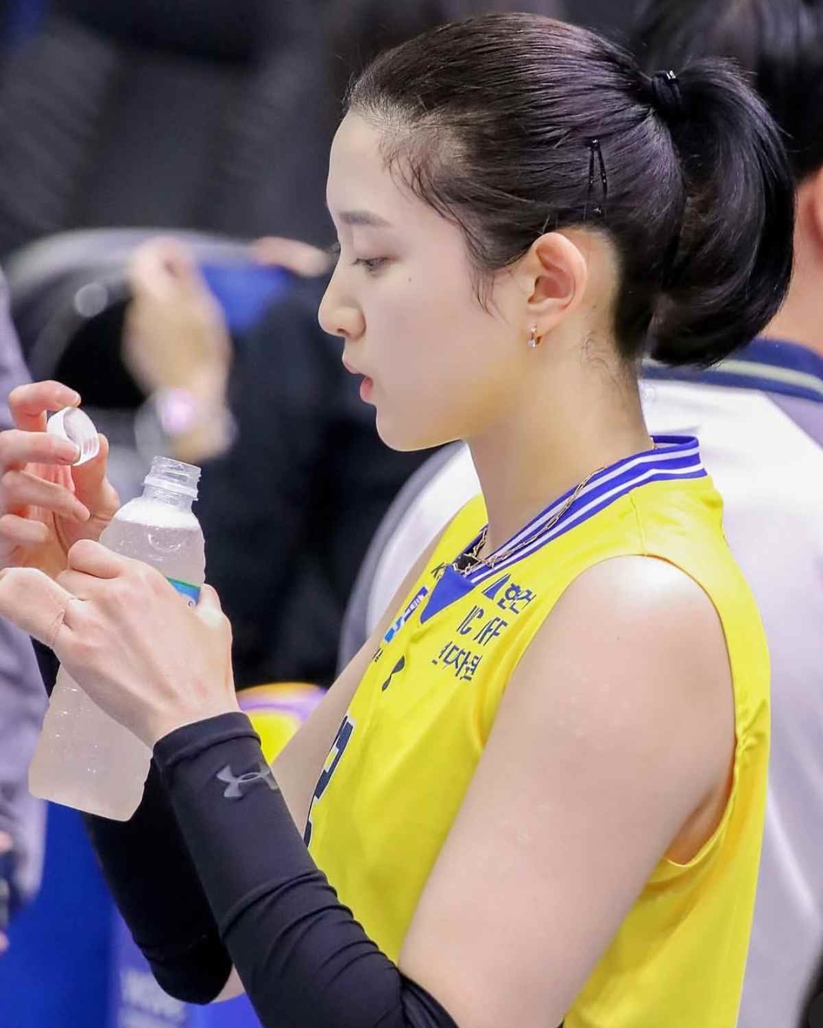 유니폼 입고 있는 이다현 / 이다현 인스타그램