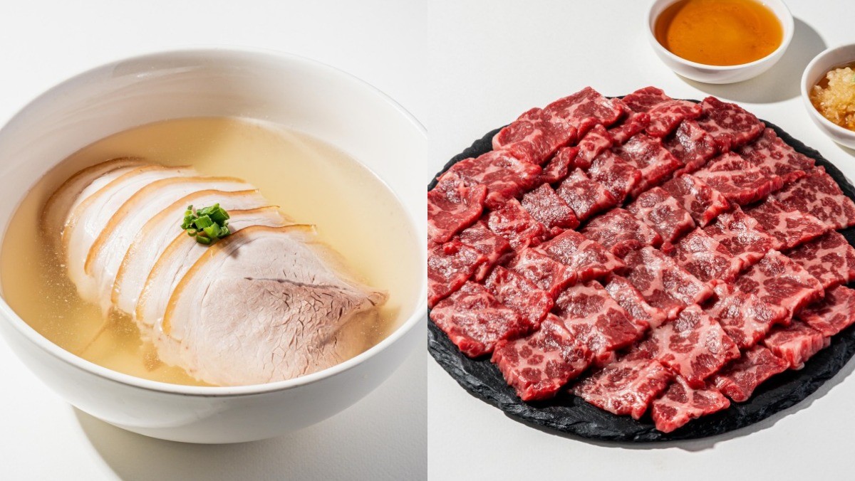 왼쪽부터 고은정 대학로본점의 맑은곰탕, 한우 육사시미. / 네이버 플레이스 업체등록사진