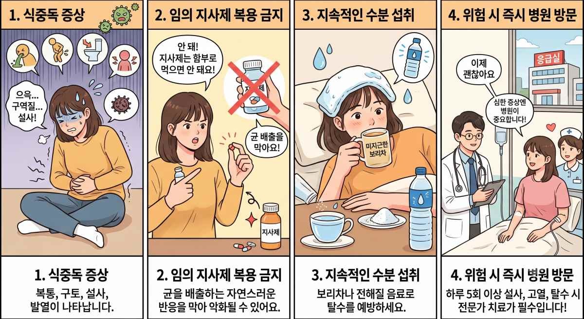 기사 이해를 돕기 위해 생성한 네컷 만화  / AI 생성 이미지