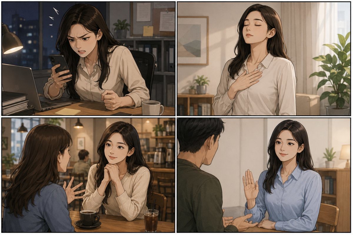 [만화] 기사 내용을 바탕으로 제작한 네 컷 만화 / 위키트리