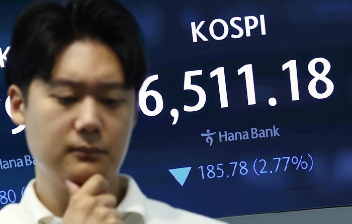 2026년 8월 25일자 코스피 / 뉴스1