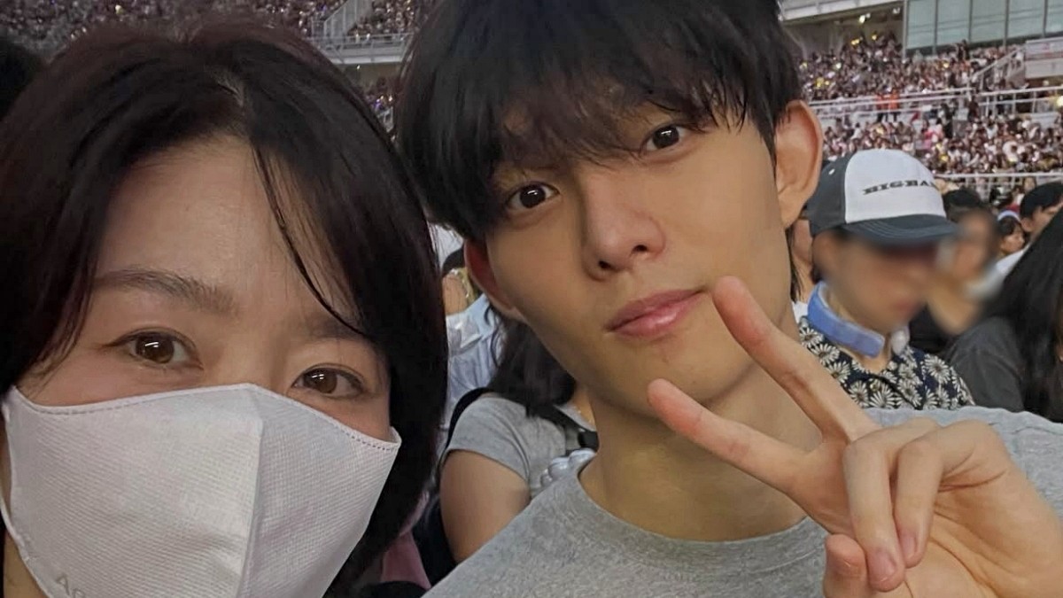 훈남 아들 얼굴 공개한 김지영. / 김지영 인스타그램