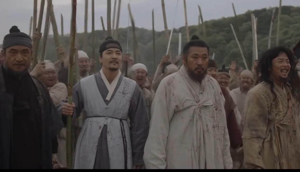 동학농민운동을 다룬 드라마 한 장면 / SBS '녹두꽃'