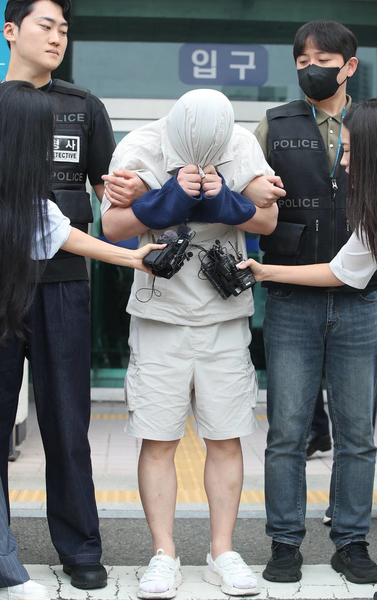 영장실질심사 마친 중국인 유학생 살해 피의자 / 뉴스1