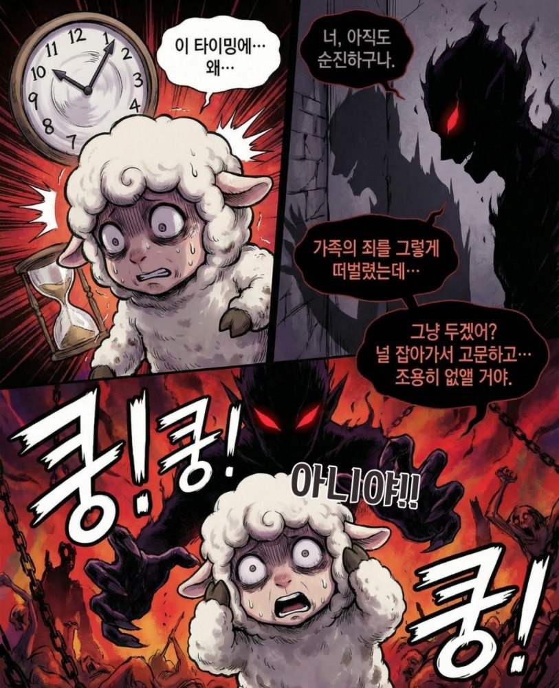 전우원 씨가 만든 AI 만화 '몽글툰' 자료. / 전우원 인스타그램