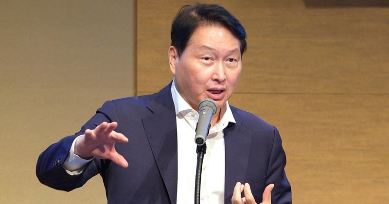 최태원 “우리 청년들이 한국과 일본 오가면서 일하게 하자”