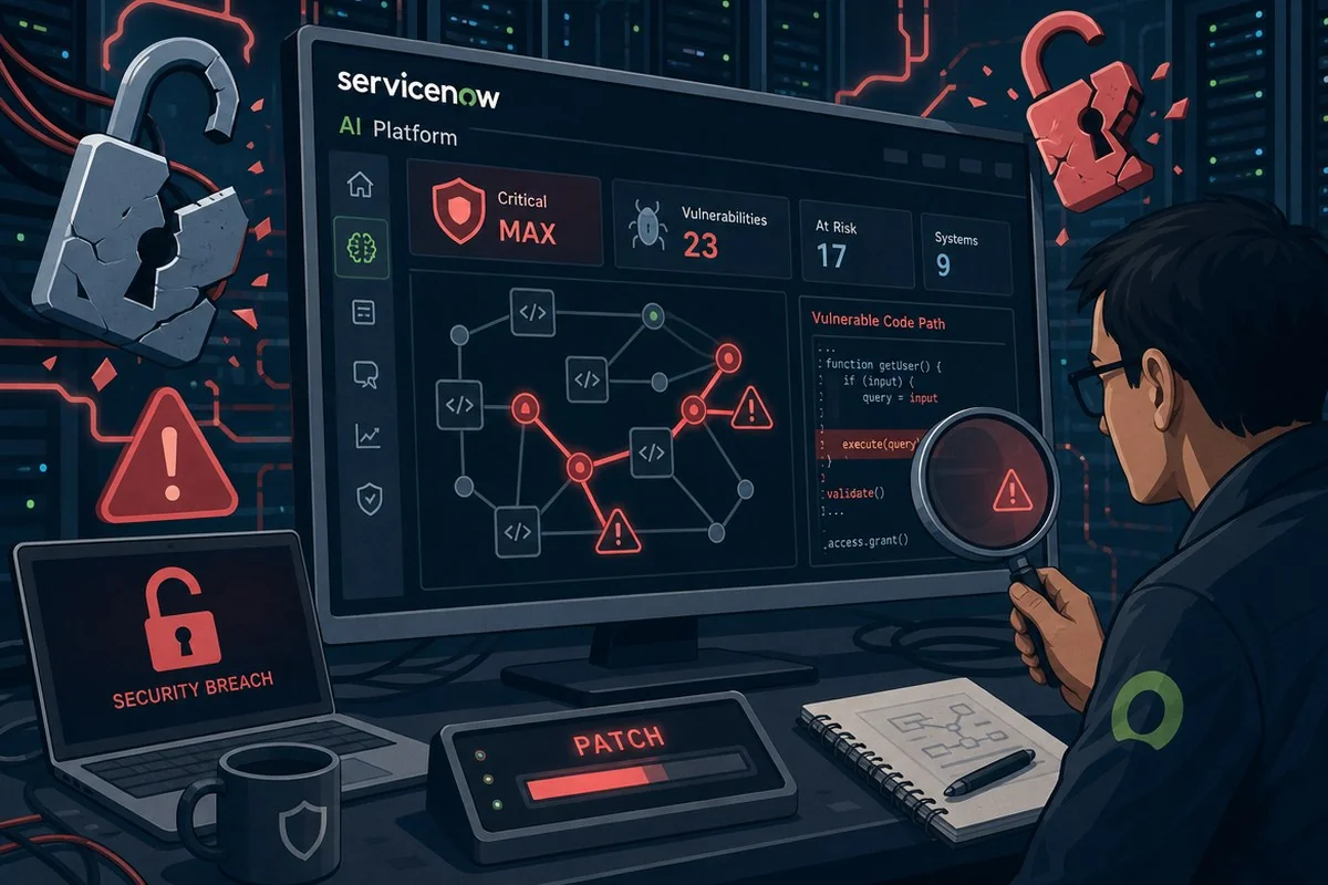 ServiceNow 관련 이미지 / AI 생성 일러스트(삽화)