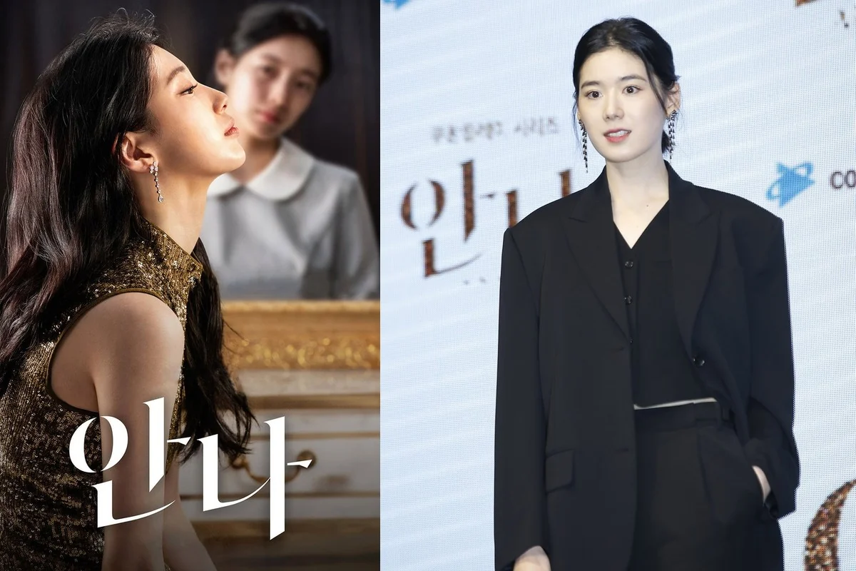 드라마 '안나' / 검은색 블레이저를 입은 정은채의 정면 초상 (사진=쿠팡플레이·뉴스1)