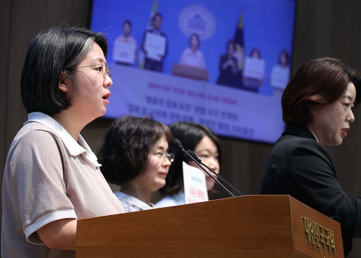 용혜인 성평등가족부 장관 후보자 / 뉴스1
