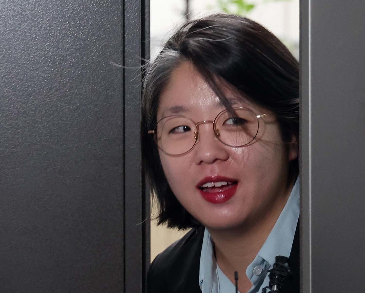 용혜인(왼쪽) 성평등가족부 장관 후보자. / 뉴스1