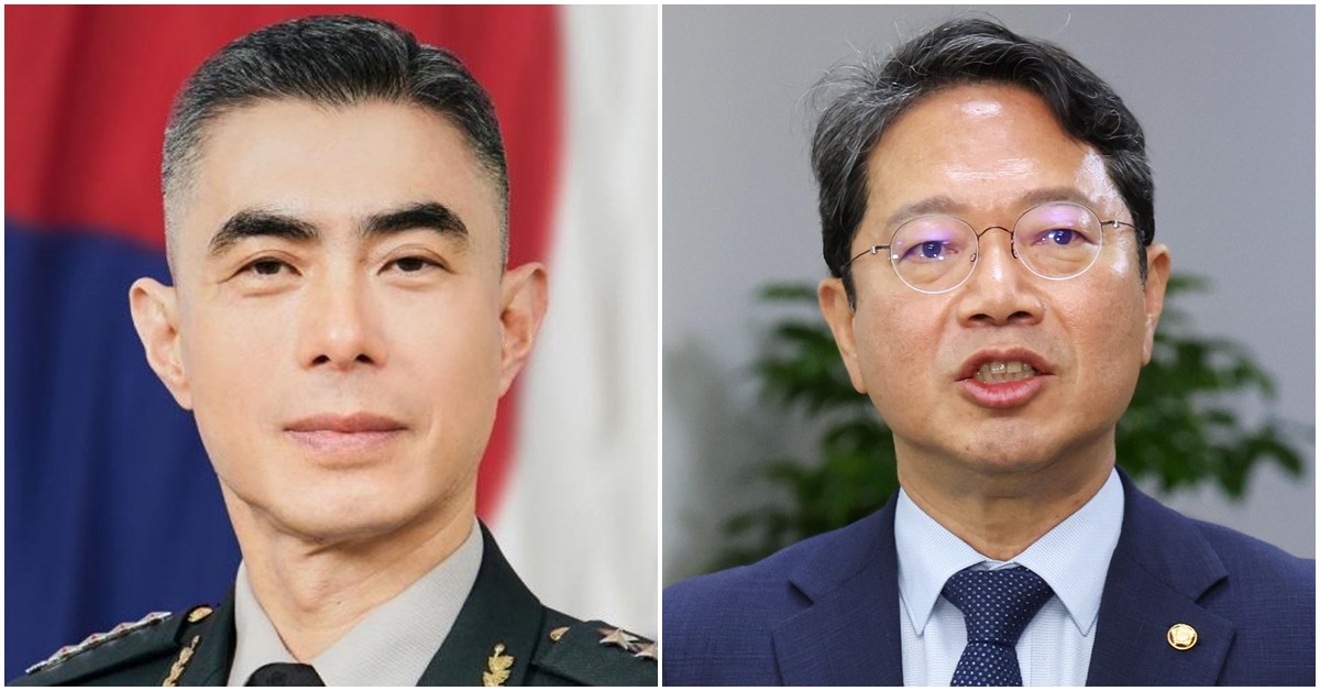 강신철 국방부 장관 후보자(왼쪽)와 김승원 법무부 장관 후보자. / 뉴스1