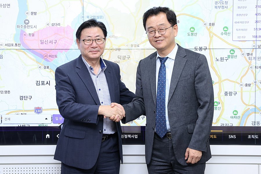 "4년 끈 고양 경제자유구역 다시 속도" 민경선 시장·경기경제청장 협력 강화