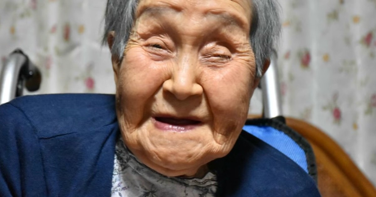 일본 내 최고령자로 생존해 있던 나라현 야마토코리야마시 거주자 가가와 시게코 씨. 지난 27일 향년 115세의 나이로 별세/ 유튜브 'MBS 뉴스'
