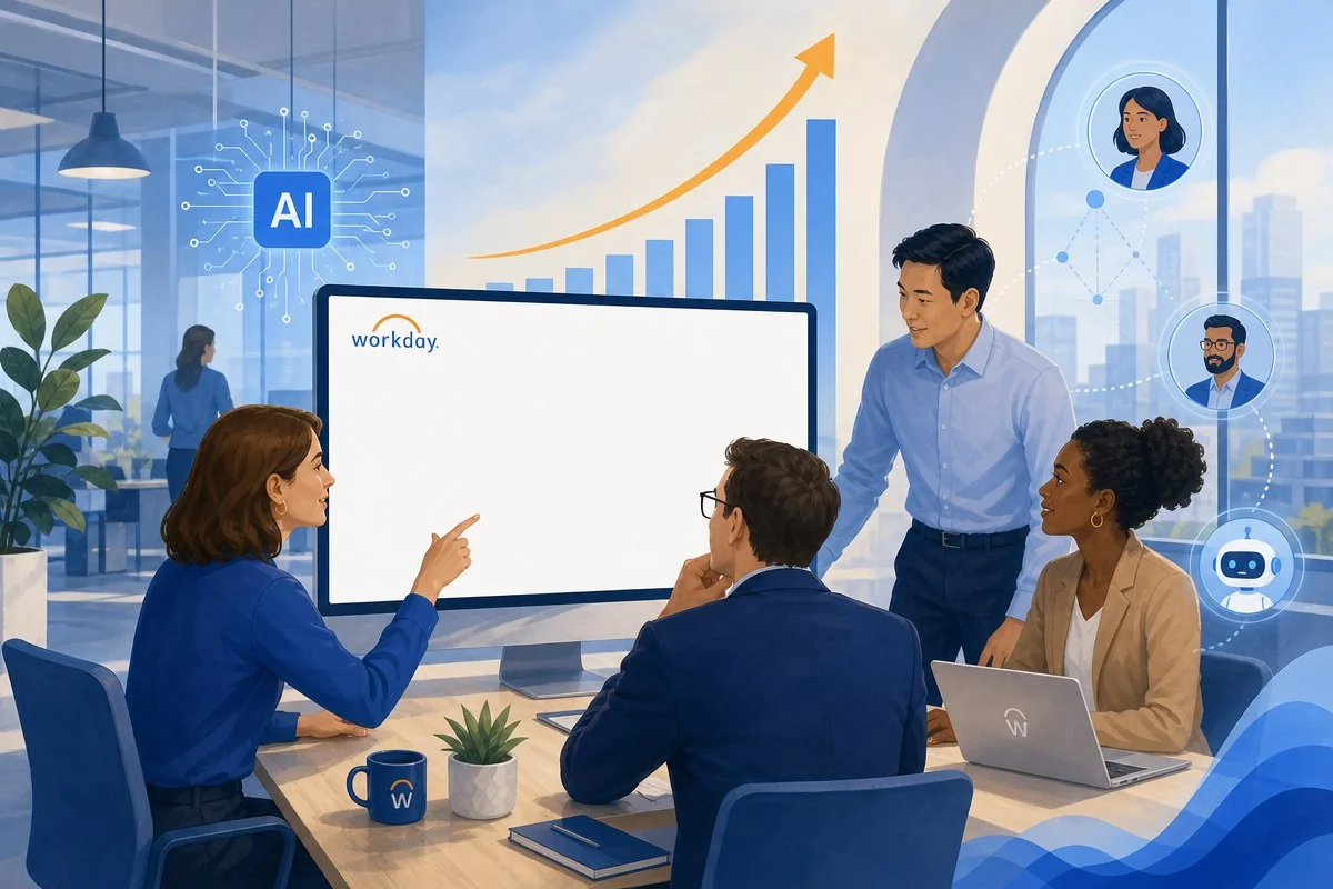 워크데이 관련 이미지 / AI 생성 일러스트(삽화)