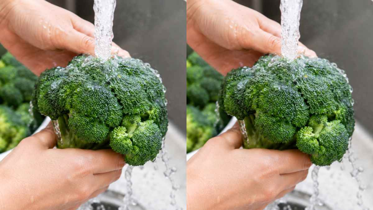브로콜리 물로만 씻지 마세요… ‘이것’ 한 스푼 넣었더니 찌꺼기 보고 경악했네요
