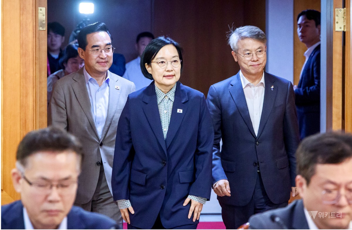 민형배 전남광주통합특별시장이 31일 정부서울청사에서 국무총리 주재로 열린 제1차 전남광주통합특별시 지원위원회에 참석했다./국무총리실