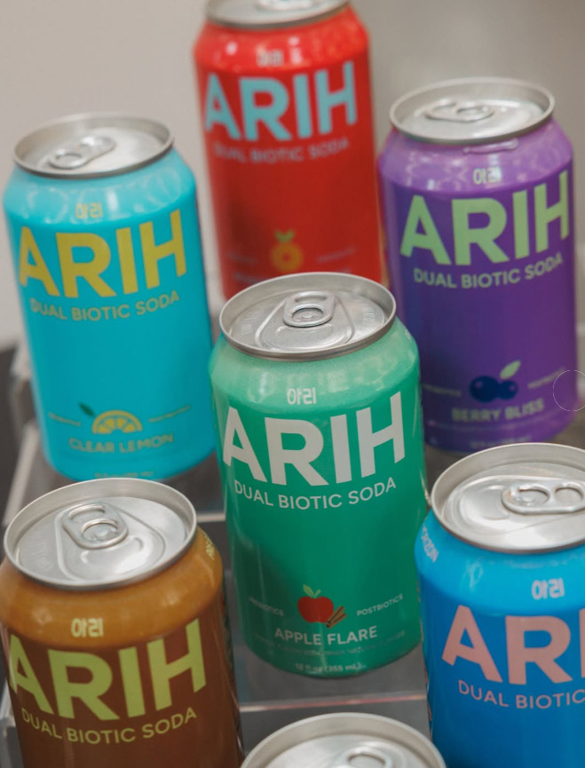 ARIH 듀얼 바이오틱 소다. / ARIH 공식 인스타그램